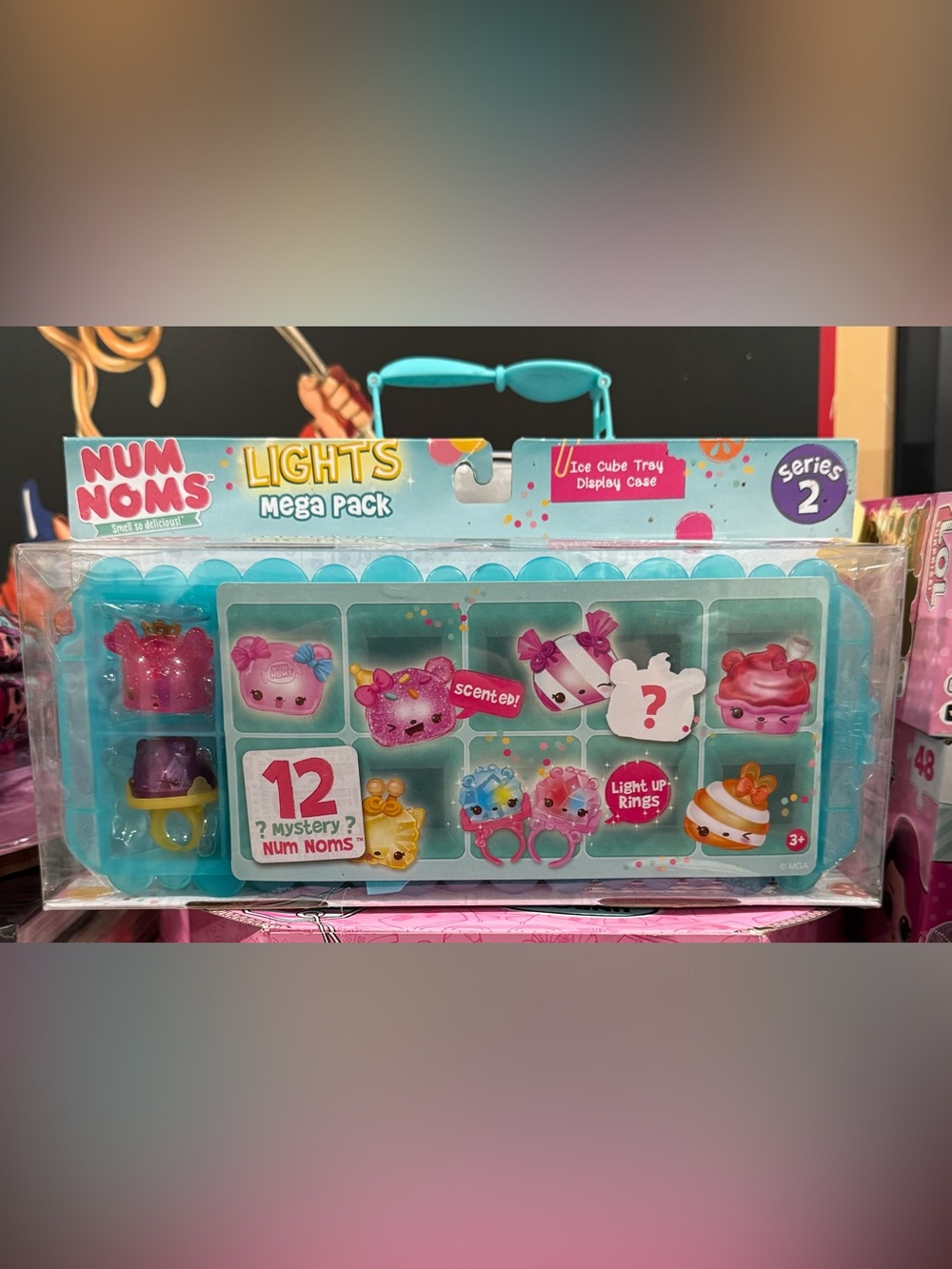 Num Noms Series 2 Mega Pack Style 1 Ice Cube Tray Case Sealed NEW NWT RARE HTF